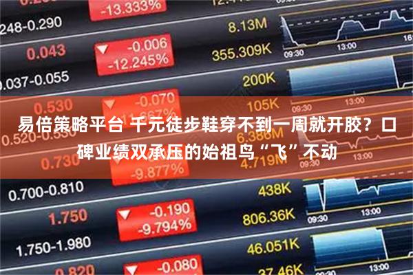 易倍策略平台 千元徒步鞋穿不到一周就开胶？口碑业绩双承压的始祖鸟“飞”不动